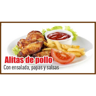 Plato Alitas de Pollo