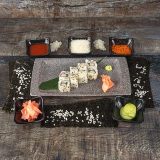 Cali tempura losos krem sir