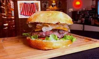 Tropical Beef Burger