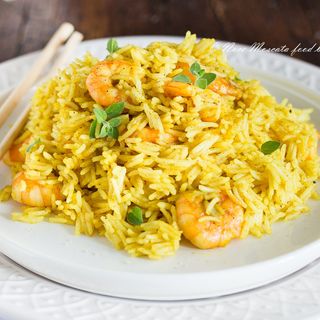 302.Riso gamberi e curry