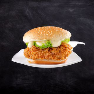 Hamburguesa De Pollo Crujiente