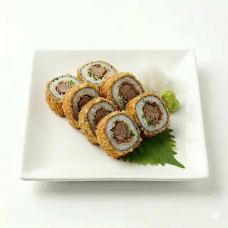 Maki Crujiente Relleno De Pato (8 Pzs.)