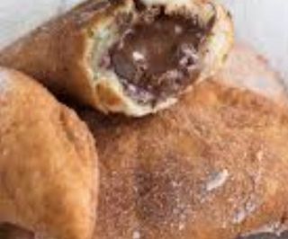 Panzerotto al forno con Nutella
