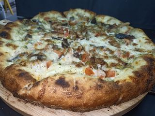 Pizza shawarma mixte + boisson 