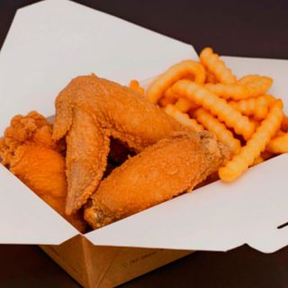 Menu Alitas Picantes (4 piezas)