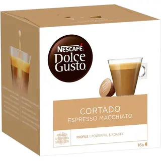 Dolce Gusto Cortado Espresso Macchiato 16 Capsules