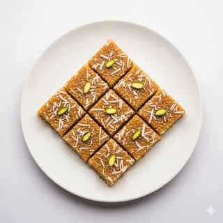 Coconut halwa