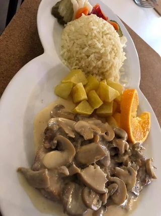 Bifinhos com Cogumelos