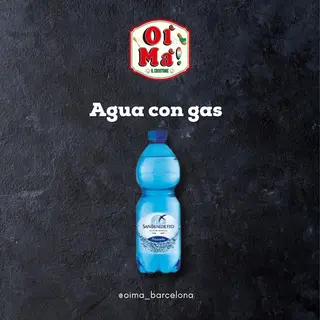Agua con gas (330 ml.)
