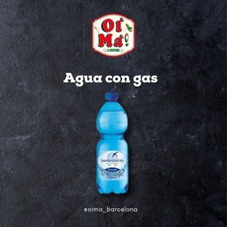 Agua con gas (330 ml.)