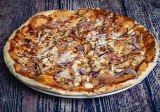 Pizza Barbeque chicken