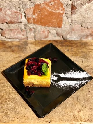 Cheesecake dell’officina ai frutti di bosco