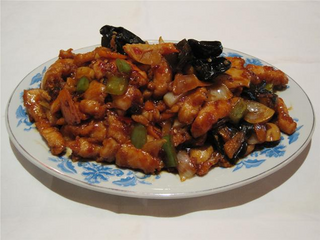 159. Пиле по съчуански пикантно