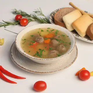 Суп с фрикадельками
