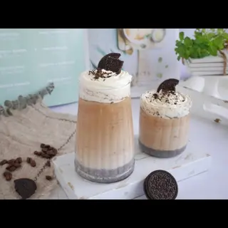 Oreo Cookie Latte Coffee