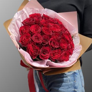 Букет з 25 троянд Родос