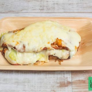 Patacon Gratinado Carne