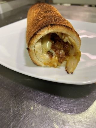 21.Enrollado pollo asado