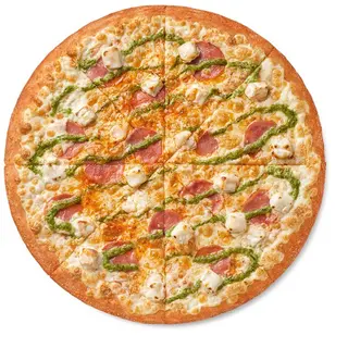 Șuncă & Pesto Medie Subtire