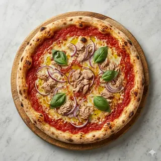 Pizza tonno e cipolla