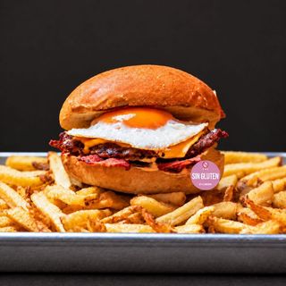 Menú Egg Bacon Single sin gluten