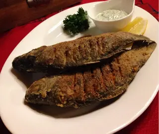 Дорадо на гриле