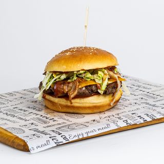 Single Royal burger