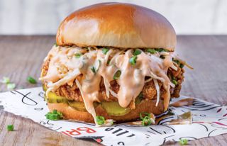 Hamburguesa Picante De Pollo Louisiana