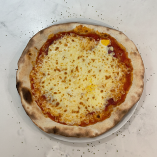 Pizza nidos de codorniz (33 cm.)