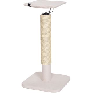 OUTLET DUVO+ Grebalica za mačke Iwaki, stub, Bela, 47x47x92cm (KOD D431/455845)