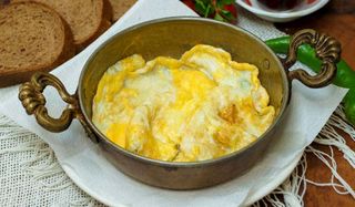 Egg in pan
