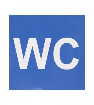 (005165) Naljepnica WC 19,5x19,5cm M50843