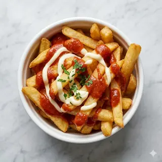 Ración De Patatas Bravas