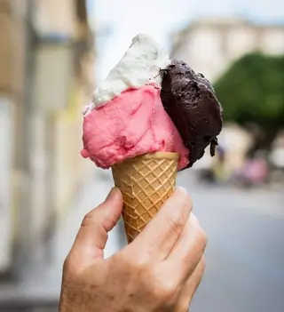 Cono gelato croccante