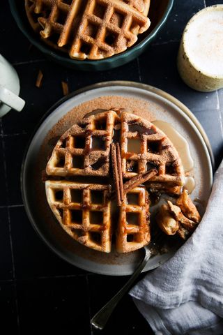 Gofre Con Dulce De Leche