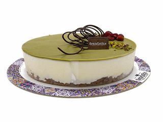 Monoporzione cheesecake al pistacchio