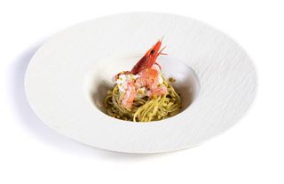 383 Spaghetti al pesto