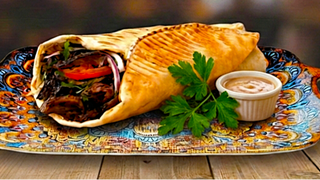 PITA KRAFT GYROS WOŁOWO-BARANI  L