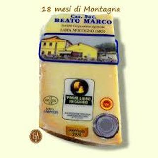 Parmigiano reggiano di montagna 18 mesi