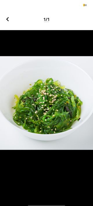 Wakame 2 alghe wakame  leggermente piccante