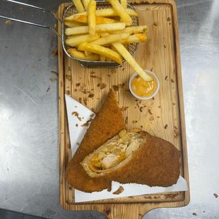 Taco americano de pollo 