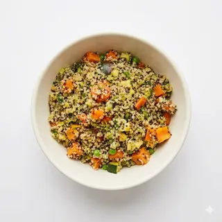 Bowl de Quinoa con Verduras del Día