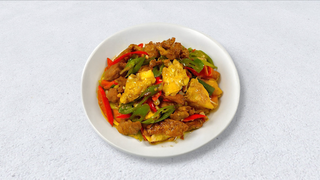 Pork and Egg with Chili