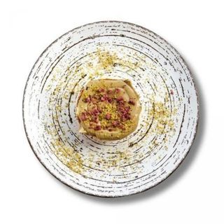 tarta de queso y pistacho