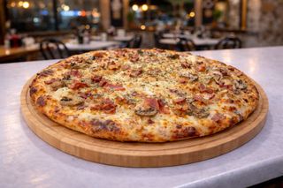 Pizza Carbonara (8 Porciones)