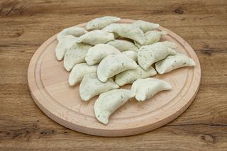 Pierogi ze szpinakiem i serem