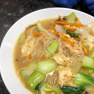 Sopa De Fideos Chinos De La Casa