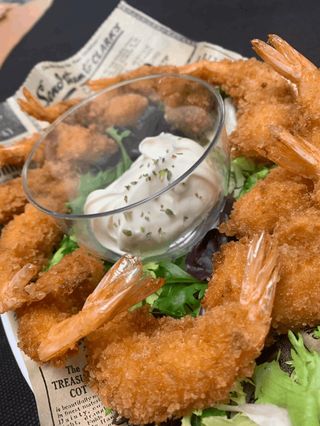 Langostinos crujientes (10uds.)