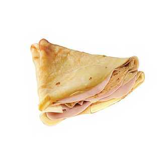 Crepe Jamón Dulce y Queso