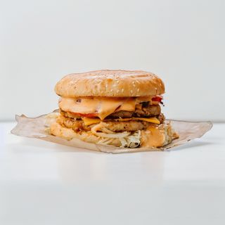Бургер з куркою подвійний